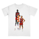 Manute Bol Muggsy Bogues T-shirt White All Sizes Jj3872