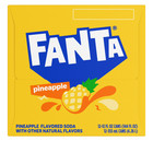 Fanta Pineapple Soda Pop Fridge Pack  12 Fl Oz  12 Pack Cans Free Shipping