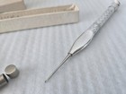 Antique Burns Adjustable Crochet Hook Holder Silver Filled All Original Unused