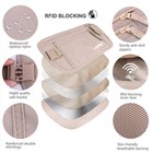 Money Belt For Travel Women And Men Slim Hidden Travel Wallet With Rfid Blocking