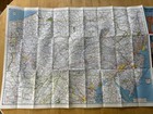 Vintage 1958 Aaa Pennsylvania New Jersey Road Map Travel Folded Brochure Usa