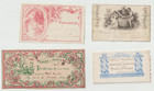 Lot 1800s Antique Reward Of Merit Student Teacher Cards Civil War Era To 1870s