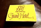 Grand Hotel  100th Anniversary  1887-1987  Mackinac Island  Mi  Full Matchbox