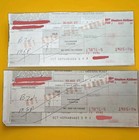 Western Airlines Travel Passes 3-30-87 Names Digitally Blocked Great Condition 