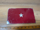 Vietnam Vintage Major General Tag - Weighs 6 10 Pound - 2 Star Front 1 Star Back