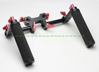Front Handle Rail Clamp Arm Grip Set Fr 15mm Rod Support Dslr Pocket Rig Hdv 