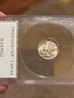 1944 10c Mercury Dime Ms 65 Fb In A Old Pcgs Ogh Rattler Holder Tough Date In Fb