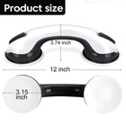 Bath Safety Handle Shower Suction Grab Bar Bathroom Senior Non Slip Grip Rail