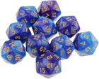 10pcs Polyhedral Dice - D20  20mm Acrylic  20 Sided Dice For Rpg  Mtg  Dnd  Tabl