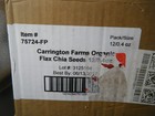 Carrington Farms Flax Milled Organic 5 08 Oz  box Of 6  Expires 06 13 2027