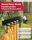 Bat Rack For Wall baseball Bat Holder For Storage Hanging Organizer Bat Rack For