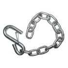  15-inch Boat Trailer Safety Chain With Hooks  Secure Towing Trailer Accessory 