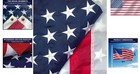 American Flag 3 x5  Nylon - Certified Made In Usa - Sewn Stripes   Embroidered
