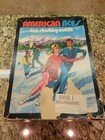 Vintage American Aces Figure Skates Black Size 10 Lace-up Style Nos 