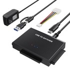 Usb C Sata Ide Hard Drive Adapter Reader Converter Kit 2 5 3 5 Hdd Ssd 6tb