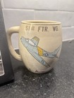 Korean War 51st Fighter Group Squadron Mug Blood Chit Photos Of F-86 Saber Jet