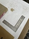 Vintage The Lufkin Rule Co  No  139-3  Nos Thin Steel Square  Made In The Usa 