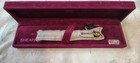 Sheaffer Nostalgia Fountain Pen Sterling Silver 14k Ef Nib Original Box Usa
