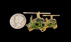 Twin Huey Uh-1 Helicopters Vietnam Pin Us Army Marines  p10-1 