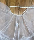 Girls White Tutu Dance Theater Ballet Musical Mesh Tulle Skirt