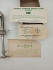 Vintage Veterinary Syringe Metal Anchor Serum Co Original Box Instructions Read