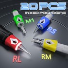 Tattoo Gun Kit  Rotary Tattoo Pen Set With Ink And Needles