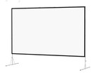 New Da Lite 38307 W  Two Surfaces 92x144 Deluxe Fast Fold Screen W bottom Skirt