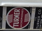 Vintage 1950 s Turner Microphone  Silver Model 95d Serial 2471 