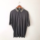 Descente International 100  Egyptian Cotton Japanese Luxury Polo Shirt - Large