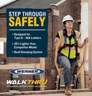 Werner X300010 - Extension Ladder Walk Thru - Safety Rail Handles