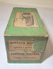 1880s Acetate Morphia  morphine  Empty Drug Store Box Antique Powers   Weightman
