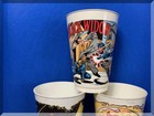 Vintage 1977 Marvel Superheroes 7-eleven Cups Lot D - Free Shipping