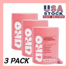 3 Pack Uro O Positiv Vaginal Probiotics For Women Ph Balance W  Prebiotic 180 Ct