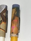 Pair Vintage 90s Bikini Girls Orlando Ballpoint Pens National Design Capped Dry