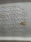 Lionstone Whisky 1976 Sculptured Porcelain Distillery Advertising Decanter