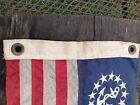 Vintage Boating Yacht Ensign Flag