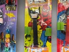 Vintage 90s Super Hero Pez Lot     Wolverine wonder Woman hulk     Original Packagin