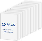 White Foam Boards Styrofoam 10 Pack Premium Foam Core Board  11x14 Inch White