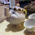 New Beauty And The Beast Ms  Pot Toy China Tea Set Collector s Item Disney World