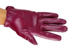 New Nixon Womens Already Gone Soft Leather Gloves Driving Gloves One Size Red