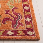 Safavieh Aspen Collection Runner Rug - 2 3  X 9   Rust   Red  Handmade Wool     