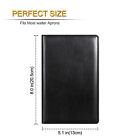 Server Book Organizer Zipper Pocket For Waitress Waiter Bartender Card Holder