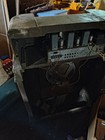Philco Floor Console Tube Radio Wood Cabinet Push-button Dial