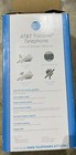 At t Trimline Tr1909 White Corded Telephone Caller Id 13 Number Memory