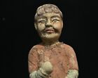 9 6 ancient Chinese Tang Sancai Pottery Painting Dynasty Hu People Figure Statue