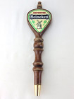 Heineken Imported Draft Beer Tap Handle 13  Wood Pub Bar Room Alcohol Man Cave
