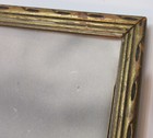 Jack Russell Terrier Dog Black White 8x10 Print W Antique 1900 s Gold Wood Frame