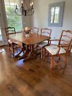 Duncan Phyfe Mahogany Circa 1930s Dining Table Vintage Excellent Condition