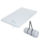 Mini Crib Mattress Pad Toddler Memory Foam Playpen Mattress With Removable Cover