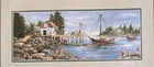 Dimensions Needlepoint Kit Quint s Dock 2458 Nautical Seaside River Scene